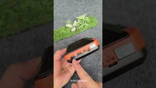 Solar power bank nature se milegi power 🔋 avtechgadgets ytshorts [upl. by Sotos780]