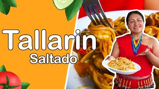 ✅✅ Receta del TALLARIN saltado Chino CASERO  Cocina Paso a paso [upl. by Leonora]