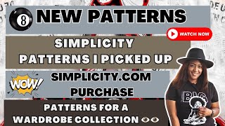 569 KEEPING IT SIMPLICITY amp SKILLED KISS 🎱 NEW Simplicity Patterns simplicitycom [upl. by Flo486]