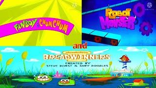 Fanboy amp Chum Chum Robot and Monster and Breadwinners  All Title Cards Compilation [upl. by Scever]