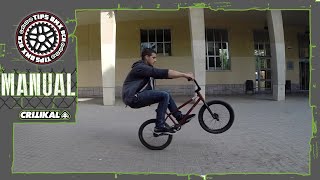 COMO HACER MANUAL EN BMX  BMX PARA PRINCIPIANTES [upl. by Nayarb]