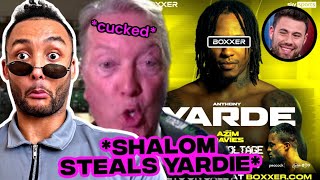 😱 Anthony Yarde CLOWNS Raging Frank Warren SIGNS with Ben Shalom via Mossad HEIST [upl. by Rowen]