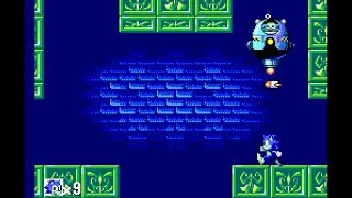 Sonic the Hedgehog Master System Labyrinth Zone Act 3 1080 HD [upl. by Noteloc]