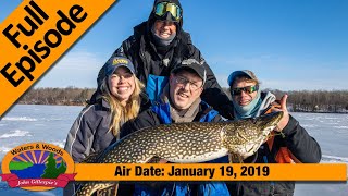 032019  Ice Fishing in Hayward Wisconsin  FULL EPISODE [upl. by Aitra]