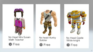 NEW Secrets for FREE HEADLESS in Roblox Headless Horseman [upl. by Yartnoed]