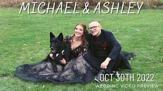 Michael and Ashley Wedding 2022 Preview [upl. by Fries]