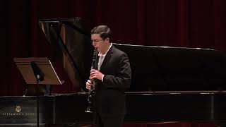 Capriccio for Solo Clarinet  Heinrich Sutermeister [upl. by Inneg]