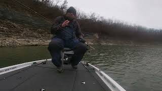 Winter Crappie Set up with Bait How small is it [upl. by Mahgirb]