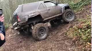 POLA DE ALLANDE 2019 ESPECIAL DOMINGO BARRO Y AGUA 💦 NISSAN TERRANO 1 40quot ZUMBALACAZAN 4X4 [upl. by Nadabas]