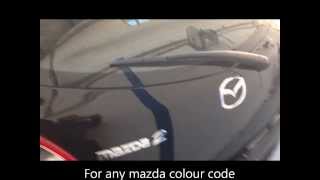 How to find a Mazda Colour Code THE EASY WAY [upl. by Auhsaj878]