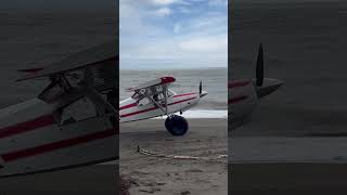 Alaska maule M6  playing in some winds maule STOL alaskabushwheels alaska [upl. by Fabian353]