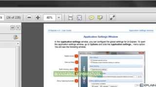 How to create user manuals and help files in PDF with DrExplain [upl. by Puett]