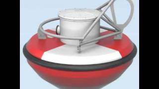 3D Model of a Tsunami Warning Buoy [upl. by Callie488]