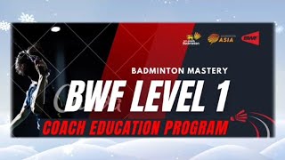 BWF LEVEL 1  SECOND BATCH Final day  Voice Cut slbmedia [upl. by Tran]