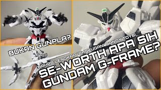 GFRAME SETARA GUNPLA GAK SIH REVIEW CANDY TOYS GFRAME GUNDAM CALIBARN REKOMEN BUAT KOLEKSI [upl. by Nnek]