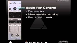 panNoir Advanced Panning plugin from Merging Technologies [upl. by Adnema]