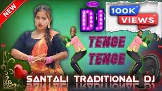 New Santali Dj Song  Tenge Tenge  2024 Rimix By Dj Madrash💞 [upl. by Sirac]