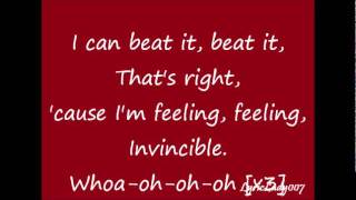 Invincible  Hedley lyrics [upl. by Dambro]