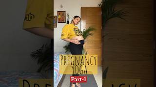 yoga for HIP OPENING stretches during pregnancy part  1 priyaaksh pregnancyjourney momtobe [upl. by Enayr]