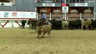 2014 NCHA Super Stakes Open Classic Finals Skip QueenTGI Playtime [upl. by Diandra]