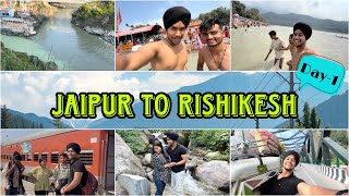 Jaipur to Rishikesh with Friends Trip Day1 [upl. by Diraf]