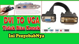 converter dvi to vga tidak berfungsi [upl. by Carlie]