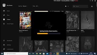 GTA V  Rockstar Launcher Update Fix on Epic Games Launcher Los Santos Tuners BUG FIX [upl. by Leuqram]