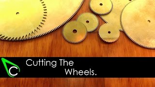 Clockmaking  How To Make A Clock In The Home Machine Shop  Part 4  Cutting The Wheels [upl. by Akerahs35]