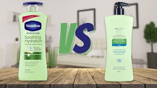 Vaseline Intensive Care Soothing Hydration Vs Equate Beauty Hydrating Body Lotion [upl. by Ellertal]