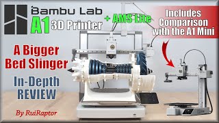 NEW 👉 Bambu Lab A1  DETAILED REVIEW Full Analysis amp Comparison with A1 Mini [upl. by Eniretac936]