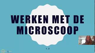 13 Werken met de microscoop en 14 plantaardige cellen en 15 Dierlijke cellen [upl. by Cissiee]