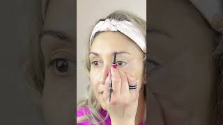 EYE LIFT Makeup Tutorial to look more YOUTHFUL shorts [upl. by Ahseei]