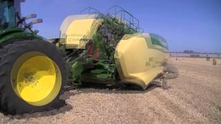 Krone BigPack Baler Launch [upl. by Mikihisa]