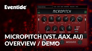 New Eventide MicroPitch Plugin for Desktop amp iOS [upl. by Ledba318]