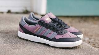 Adidas Skateboarding Tyshawn II  Shadow Fig Grey Five  Core Black [upl. by Kobe724]