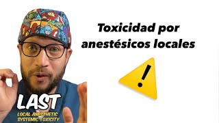 Te explico el esquema de manejo para una toxicidad sistémica por anestésicos locales LAST 💉 [upl. by Anaihk312]