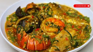 HOW TO COOK EGUSI SOUP LIKE A PRO CHEF WITHOUT FRYING  BEGINNERFRIENDLY [upl. by Bekaj339]