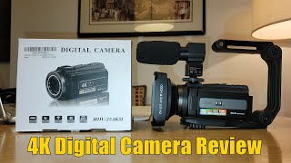 4k Camera  Camcorder Review [upl. by Jemma581]