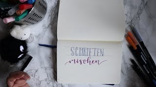 Handlettering Schriften mischen Teil 2 [upl. by Marjie]