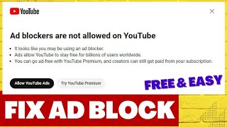 How to Bypass amp Fix YouTube Anti Ad Block Detection [upl. by Zerep559]