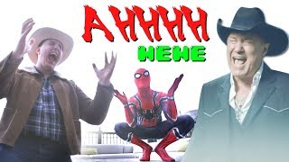 Big Enough AHHHH MEME VS COSPLAYERS Ft SpiderMan  Ikkicon 2018 [upl. by Ayikur]