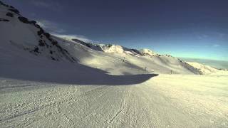 Sierra Nevada skiing 10th April 2015 La PesetaPenones [upl. by Adnohrahs]