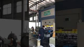 APJ 200 high speed press machine high speed lamination press high speed power press machine [upl. by Annohsal75]