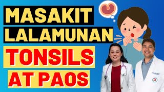 Masakit Lalamunan Tonsils at Paos Ano ang Lunas  By Doc Gim Dimaguila and Doc Liza Ong1542 [upl. by Berkin950]