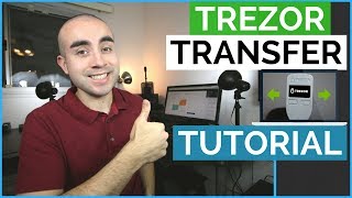 How To Transfer Bitcoin From Trezor To Coinbase  Trezor Transfer Tutorial [upl. by Sheeb]