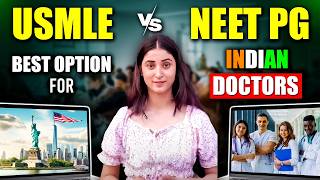 USMLE vs NEET PG  Which is Better  Scope Salary Eligibility [upl. by Eclud]