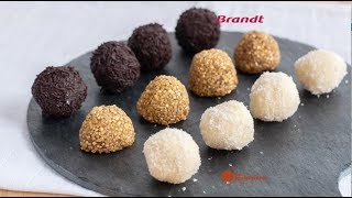 Receta Exprés Brandt Trufas de 3 chocolates [upl. by Eeloj769]