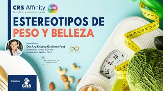 Charla Estereotipos de peso y belleza  CRS Wellbeing [upl. by Ravens533]