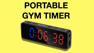 Home Gym Interval Timer Portable Magnetic Gym Timer [upl. by Ewell]