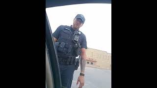 A police officer harasses a constitutionalist and gets shut down man refuses to identify himself [upl. by Ignatz]